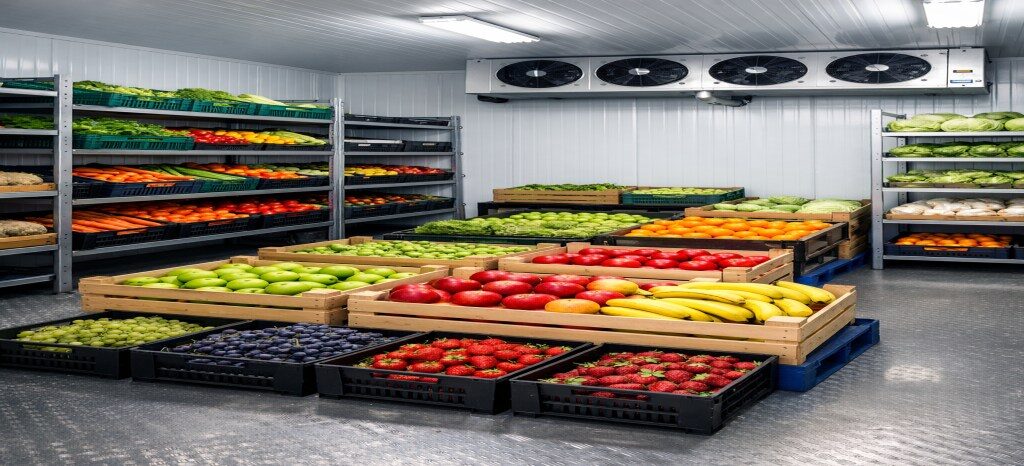 Chambre froide fruits et légumes